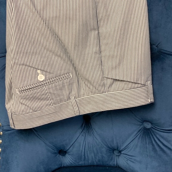 Gap blue and white stripe pants/slacks. Excellent condition. Size 4 - Picture 9 of 12